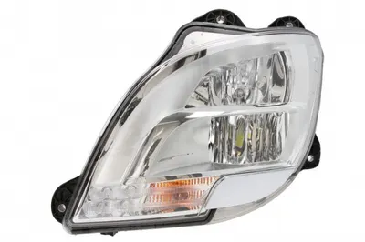 Fat stanga (H1 LED P21W, manual, fara motor, cu lumina de zi, culoare insert: crom platinat, culoare indicator: transparent) potrivit DAF CF, XF 106 10.12