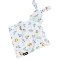 T-TOMI BIO Muslin Cuddle Cloth jucărie de adormit Traffic 1 buc