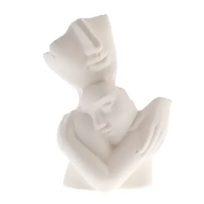 Statueta decorativa abstracta cuplu imbratisat 21 cm