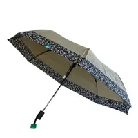 Umbrelă mini Perletti kaki model floricele