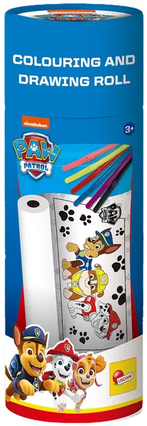 Rolă pentru colorat și desenat Lisciani Paw Patrol - Sortiment