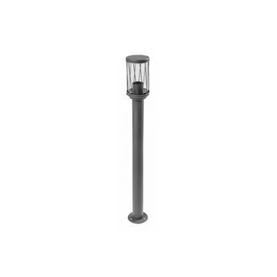 Corp de iluminat pentru exterior - KERTA-P 80 garden light, E27, MAX.12W,IP44,AC220-240V,50-60Hz, bollard, graphite
