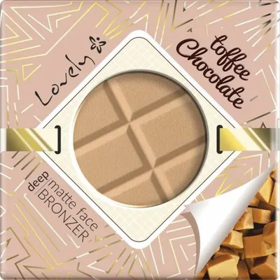 Lovely pudră bronzantă Toffee Chocolate, 9 g