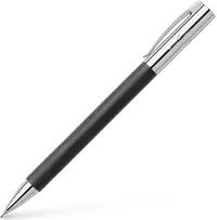 Creion automat Faber-Castell Ambition - Rășină prețioasă, negru
