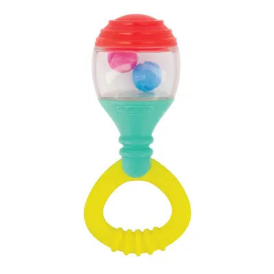 Zornăitoare și inel de dentiție pentru bebeluși Infantino - Maracas