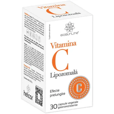 Vitamina C Lipozomala 30cps vegetale gastrorezistente