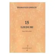 15 lieduri pentru voce si pian
