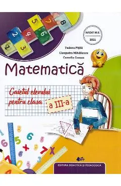 Matematica - Clasa 3 - Caietul elevului