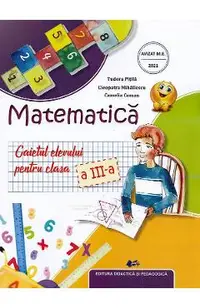 Matematica - Clasa 3 - Caietul elevului