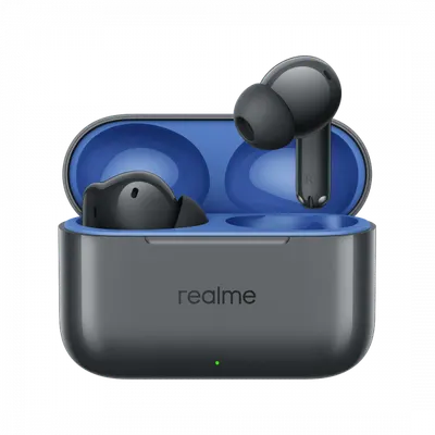 Handsfree Bluetooth Realme Buds T200, TWS, ANC, MultiPoint, Gri