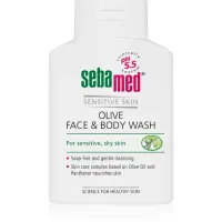 Sebamed Wash lotiune delicata pentru spalarea fetei si a corpului cu ulei de masline 200 ml