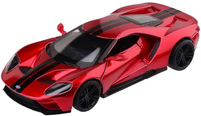 Mașină metalică Metal Speed Zone - Ford GT 2017, 1:32, rosu