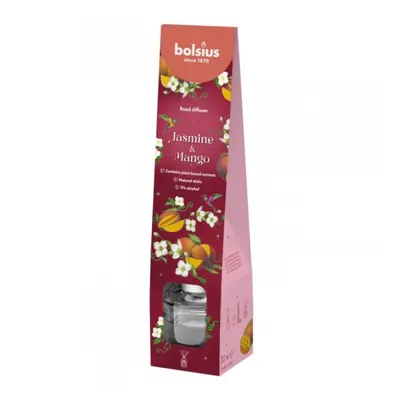 Odorizant Difuzor cu Betisoare pentru Casa Bolsius Floral Fusion, Iasomie si Mango, 30 ml