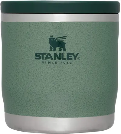 Borcan termic pentru mâncare Stanley The Adventure - Hammertone Green, 350 ml