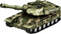 Jucărie pentru copii Jin Jia Toys - Tanc militar, cu efecte sonore și luminoase