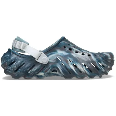 Saboti Crocs Classic Echo Marbled Clog Negru - Black Sand/Multi