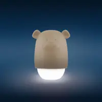 Lampa de veghe cu senzor de lumina Zazu Kids Benny the Bear Bej