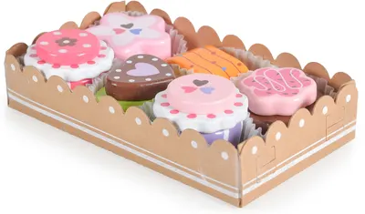 Jucarie din lemn Moni Toys - PrajituriD010