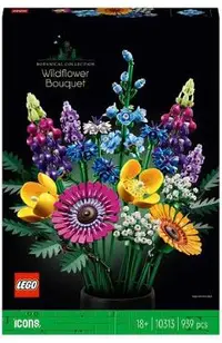 Lego Icons. Buchet de flori de camp