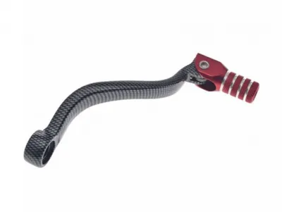 Pedala schimbator viteze KTM Husqwarna 125 250 350 390 450, culoare rosu carbon