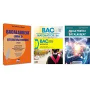 Pachet Bacalaureat 2026. Limba si literatura romana, Matematica si Fizica