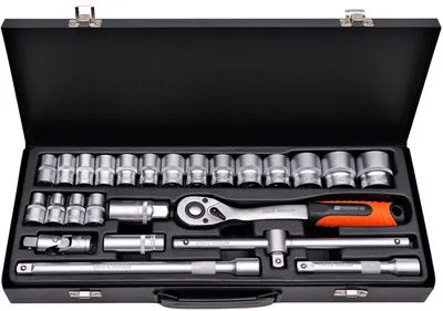 Gedore set Premium HD - 41450, 1/2'', 25 piese