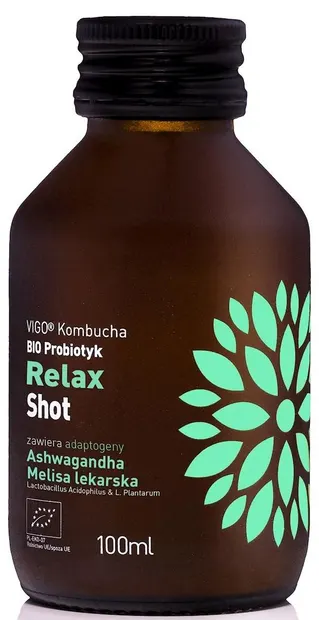 Vigo Kombucha Relax Bio shot, 100 ml