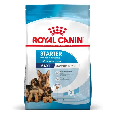Royal Canin Maxi Starter Mother & Babydog, mama si puiul, hrana uscata caine 4kg 4kg