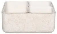 Set coșuri 4Living - Candy, 4 bucăți, bej/alb