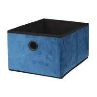 Cutie depozitare, deschisă, culoarea albastru, 32x25x8 cm, Storage Solutions