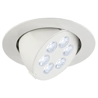 Spot TRITON GIMBLE LED 6x1W,alb,lumina calda
