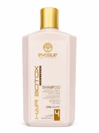 sampon Profesional EVOQUE Hair Botox 4, 300 ml , Reparare, Hidratare E i Netezire pentru Par Degradat, cu Colagen E i Ulei de Arbore de Ceai
