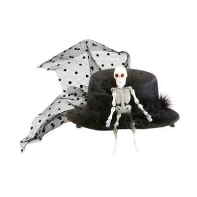 Mini palarie schelet 9392N
