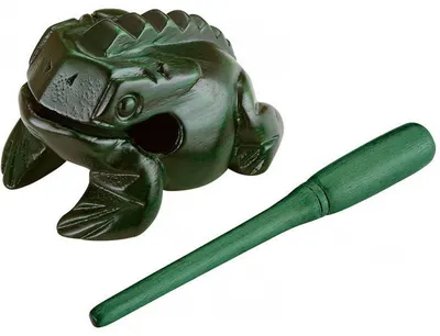 Broască din lemn Meinl - NINO 513GR, verde