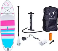 Ocean Pacific Venice All Round 8'6 Placa SUP Gonflabil - Alb /Gri/Roz