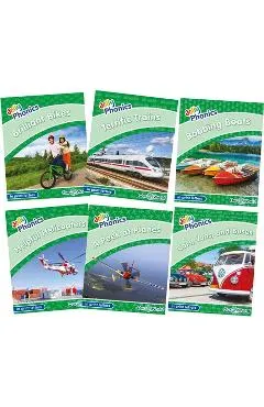 Jolly Phonics Readers Level 3, Our World, Complete Set: In Print Letters (American English Edition)
