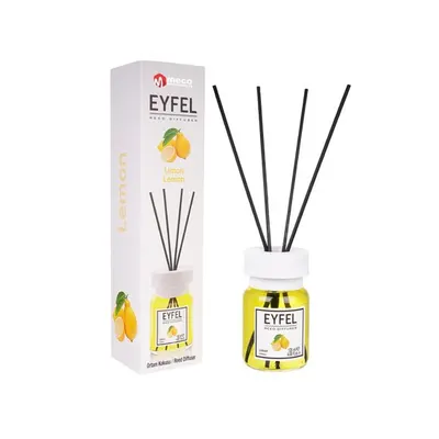 Odorizant camera cu betisoare Eyfel, 120 ml, Parfum de lamaie Engros