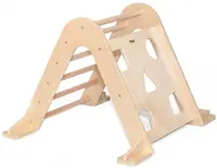 Scară de lemn Viga Toys - Triunghi de cățărat, Montessori