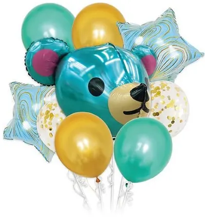 Set de baloane PartyGo - Urs, 9 buc