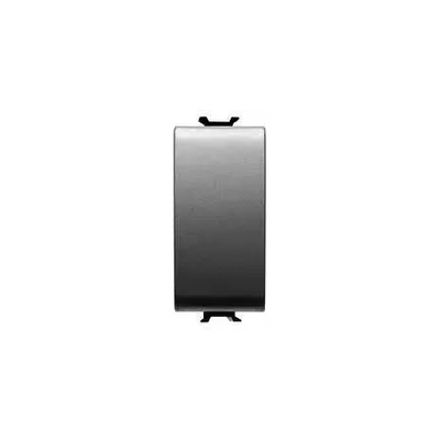 Intrerupator cap scara 1P 250V ac - 16AX - NEUTRAL - 1 MODULE - TITANIUM - CHORUS