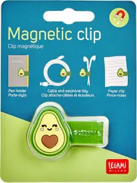 Clip magnetic Legami - Avocado, 5 cm