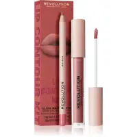 Revolution Lip Contour Kit set îngrijire buze culoare Brunch 2 buc