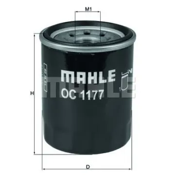 Filtru ulei MAHLE ORIGINAL OC 1177