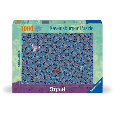 Puzzle 1000 piese Ravensburger Provocarea Disney Stitch