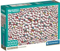 Puzzle Clementoni din 1000 piese Hello Kitty