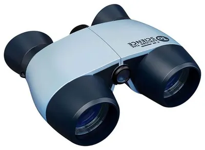Binoclu pentru copii Raya Toys - Explore The HD World, albastru lac gri