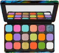 Makeup Revolution Forever Flawless - Paletă de farduri Birds, 18 culori