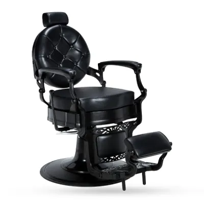 Scaun frizerie - MIRPLAY - Check - Negru