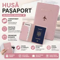 Husa pentru pasaport, Roz