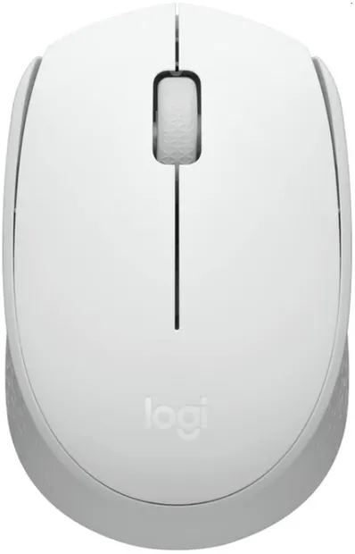 Mouse Logitech - M171, optic, wireless, off white